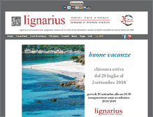 Tablet Screenshot of lignarius.net